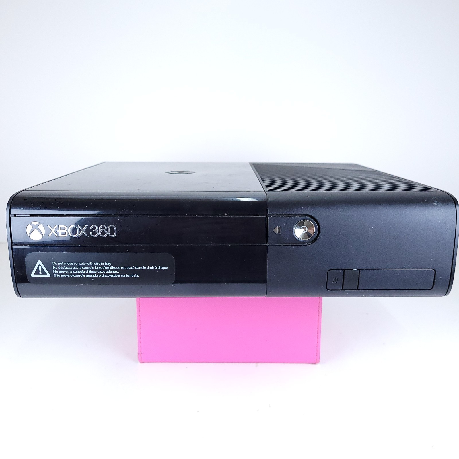 XBOX 360 E Console Model 1538 No Hard Drive w/Controller + Power Supply Tested