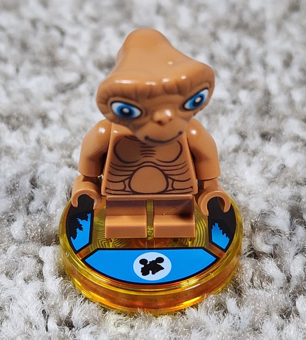 LEGO Dimensions E.T. Minifigure 71258 the Extra-Terrestrial dim030 ET Figure Tag