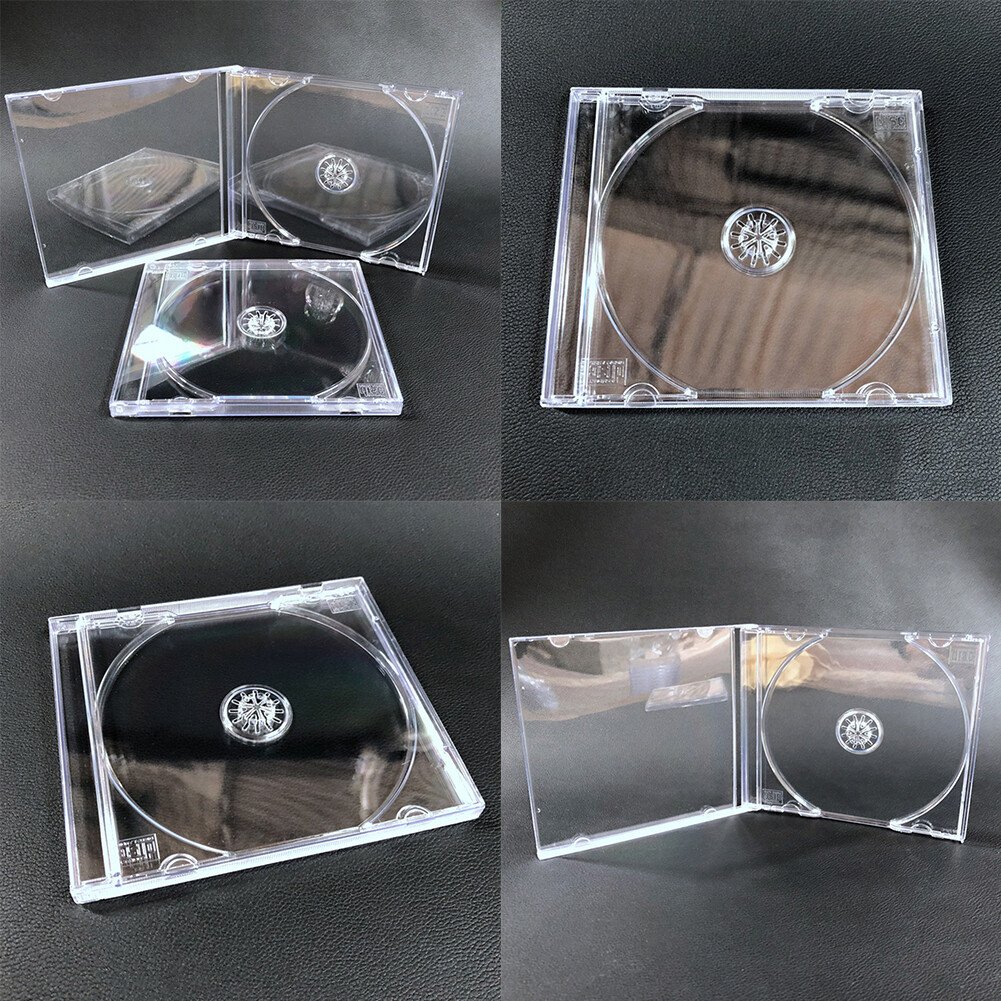 US 10-20 Pack Empty Game Case Box Single CD Jewel PS1 Dreamcast Replacement Case