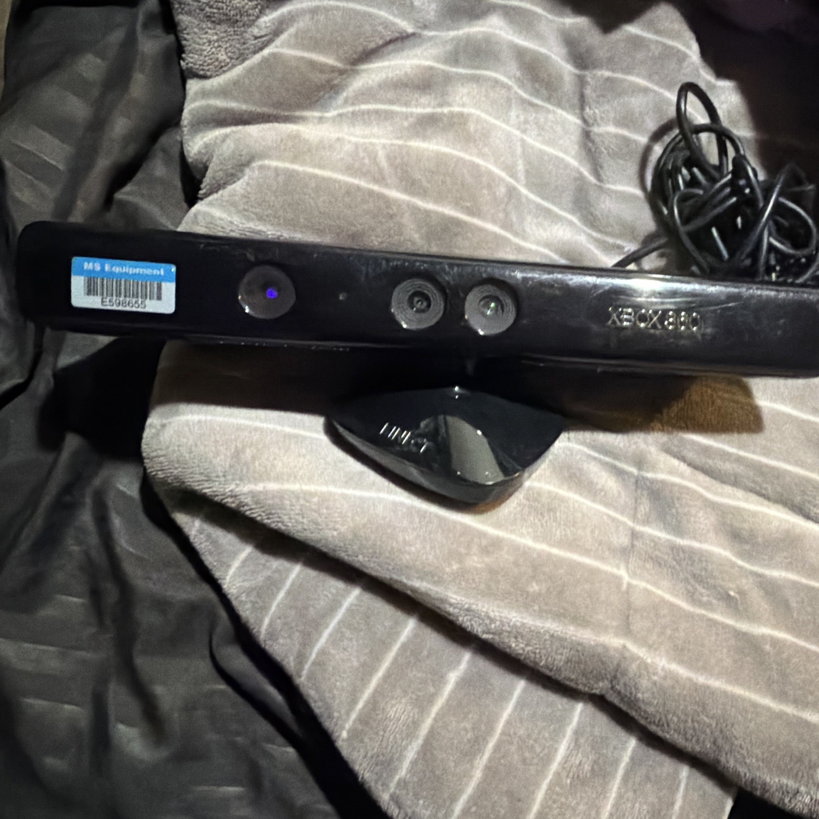 Xbox 360 Kinect Motion Sensor Black Wired w/ Stand X859999-001 prototype