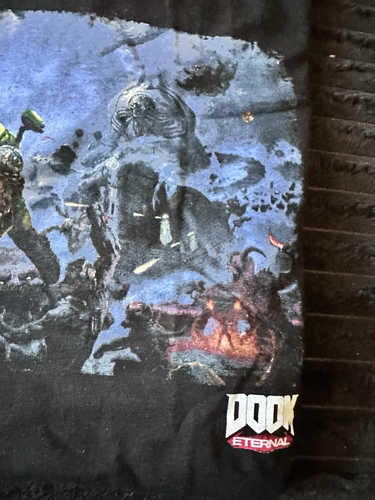 Loot Wear Exclusive DOOM Eternal Doom Slayer Graphic Print T-Shirt M 2021