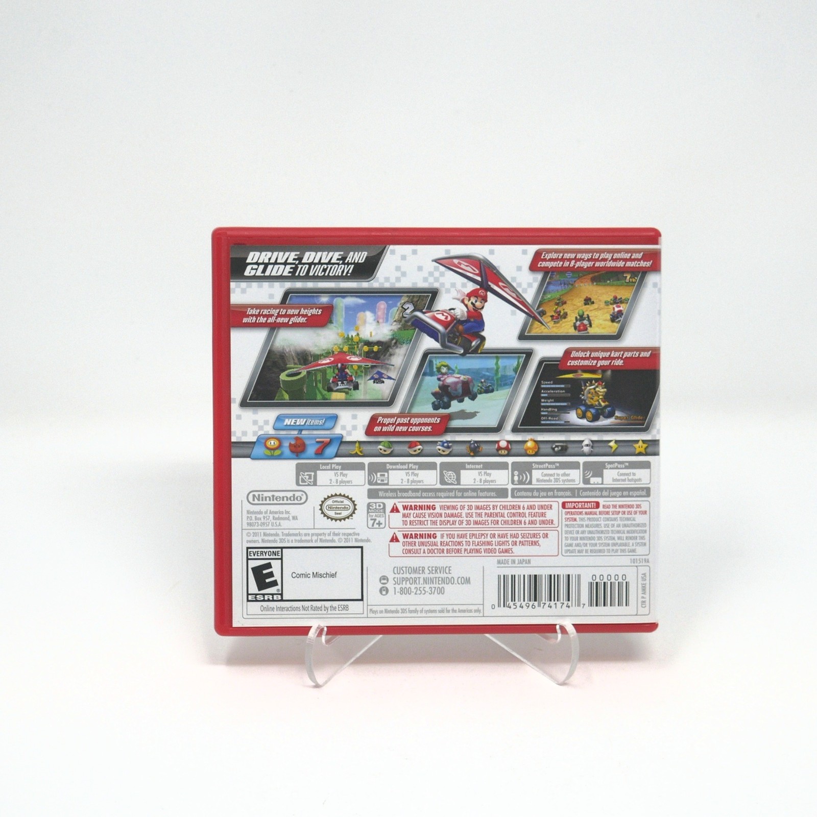 Mario Kart 7 – CIB – Very Good Condition – Tested – 3DS