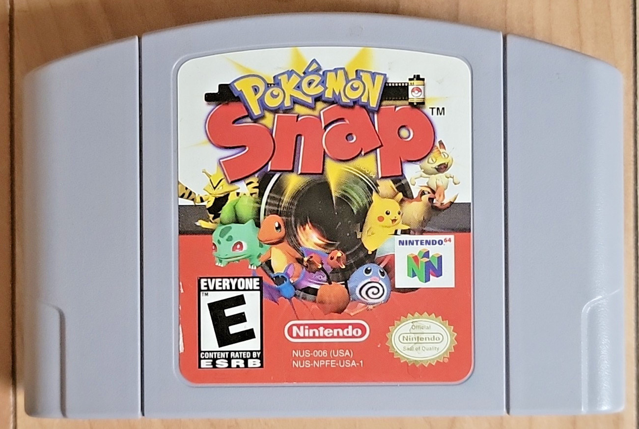 Nintendo Pokémon Puzzle League & Snap 64 N64 Authentic Lot of 2 Games – TESTED