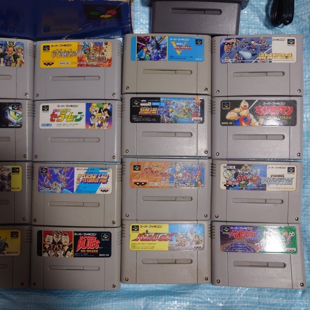 Nintendo Super Famicom SFC Console Set – Serviced & Recapped + 20 Bandai Games