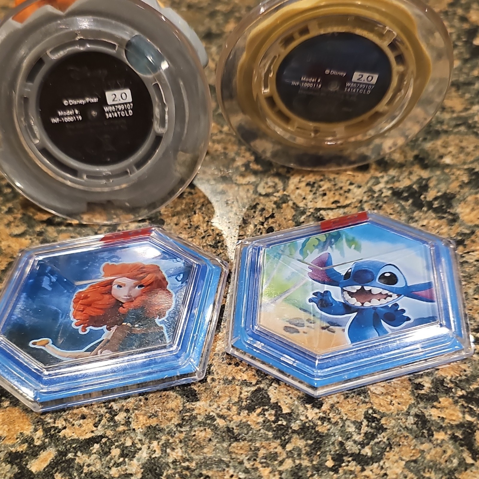 Disney Infinity 2.0 Character Figure Pack Merida & Stitch for Video Game