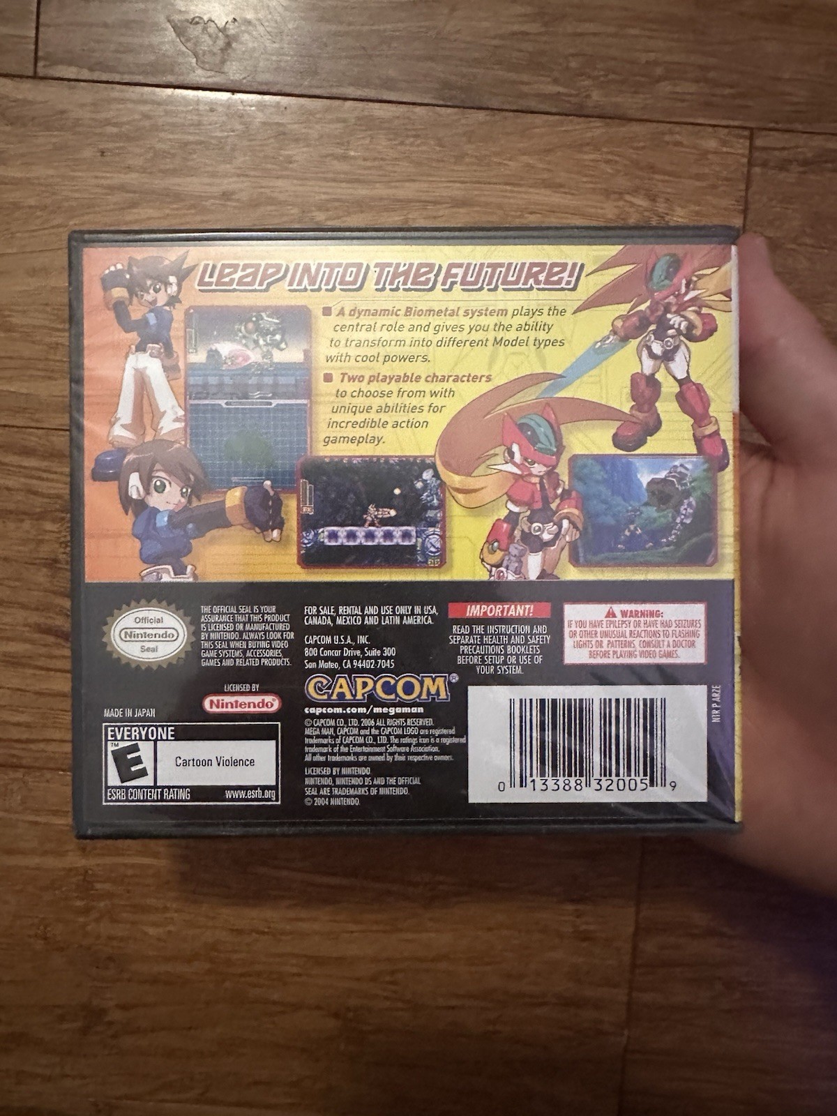 Mega Man ZX Nintendo DS NEW SEALED
