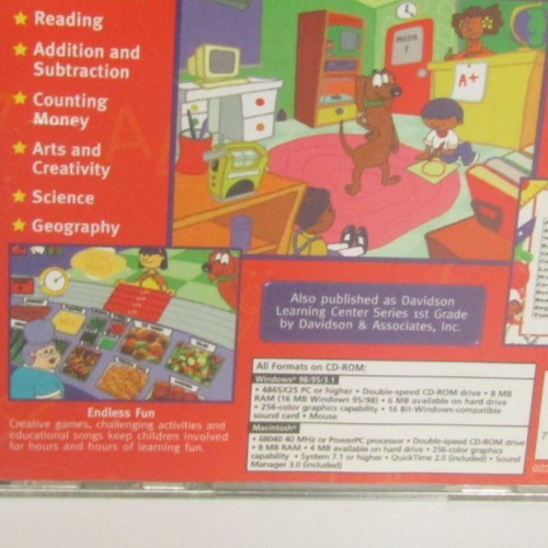 Jump Start 1st Grade PC Ages 5-7