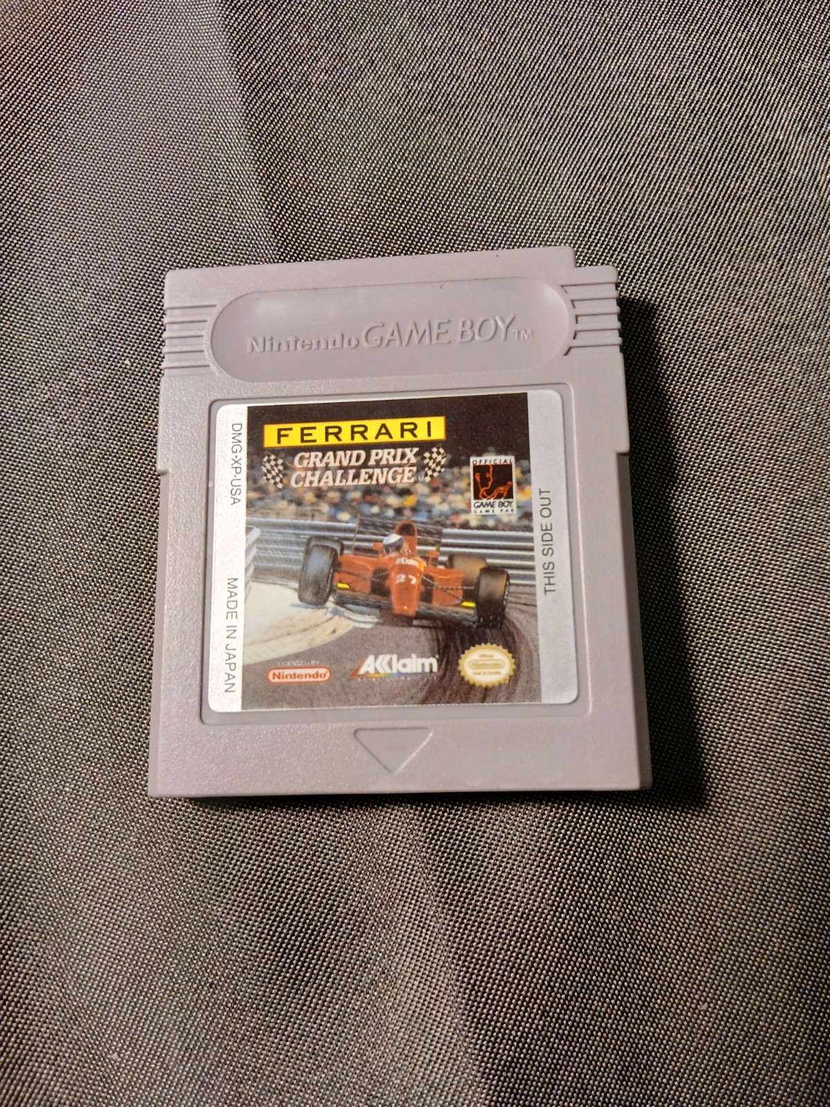Ferrari Grand Prix Challenge Game Boy GB Tested Authentic PCB Verified