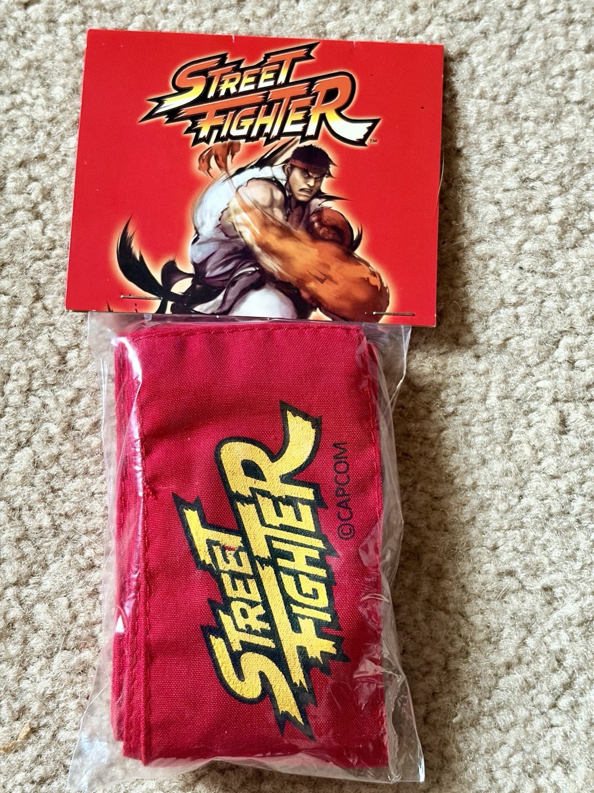 Capcom Street Fighter Ryu Loot Crate Exclusive Red Headband