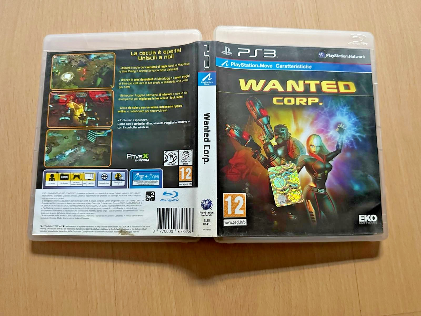 WANTED CORP. Sony PS3 Region Free CIB Fully English Italy