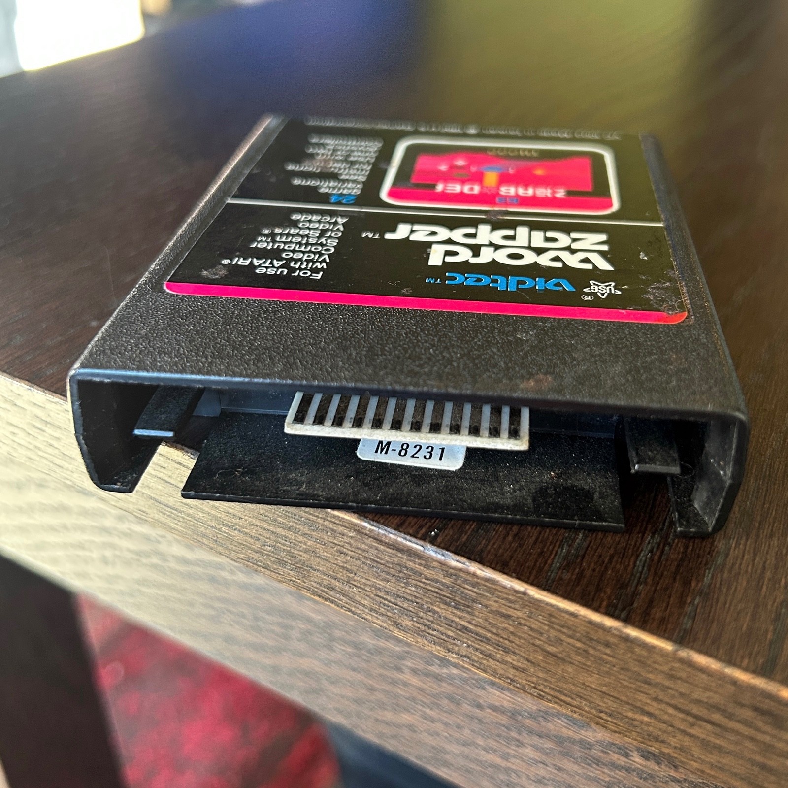 1982 Space Jockey Atari 2600 Video Game Cartridge by Vidtec + U.S. Games TESTED