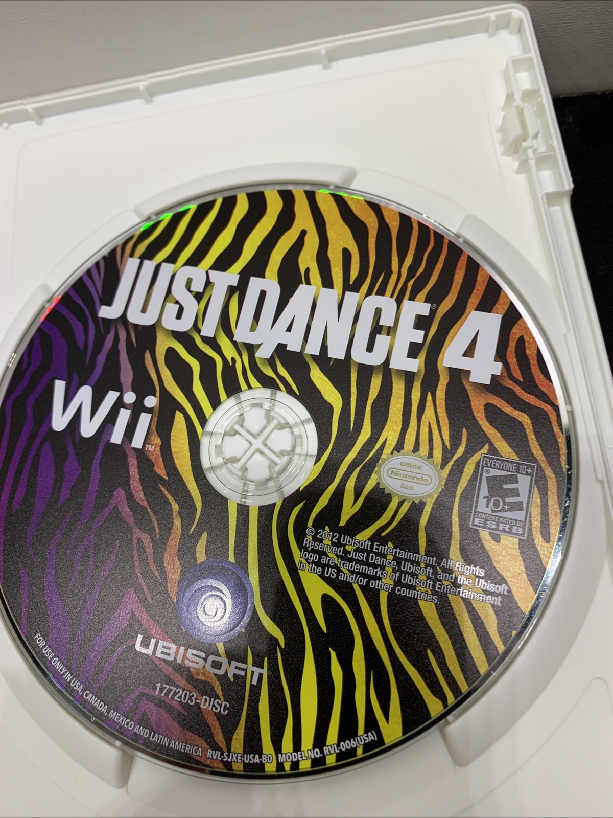 Just Dance 4 (Nintendo Wii, 2012)