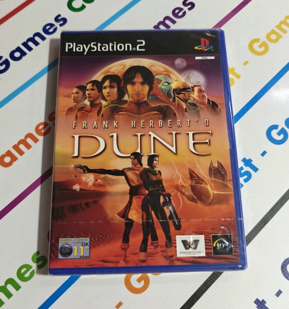 PS2 FRANK HERBERT’S DUNE PLAYSTATION 2 ITALIAN SEALED NEW RARE