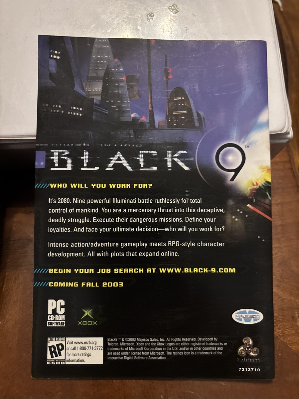 BloodRayne (PC, 2002) CD-ROM Vintage Game Case & Manual – Pristine Flawless Disc