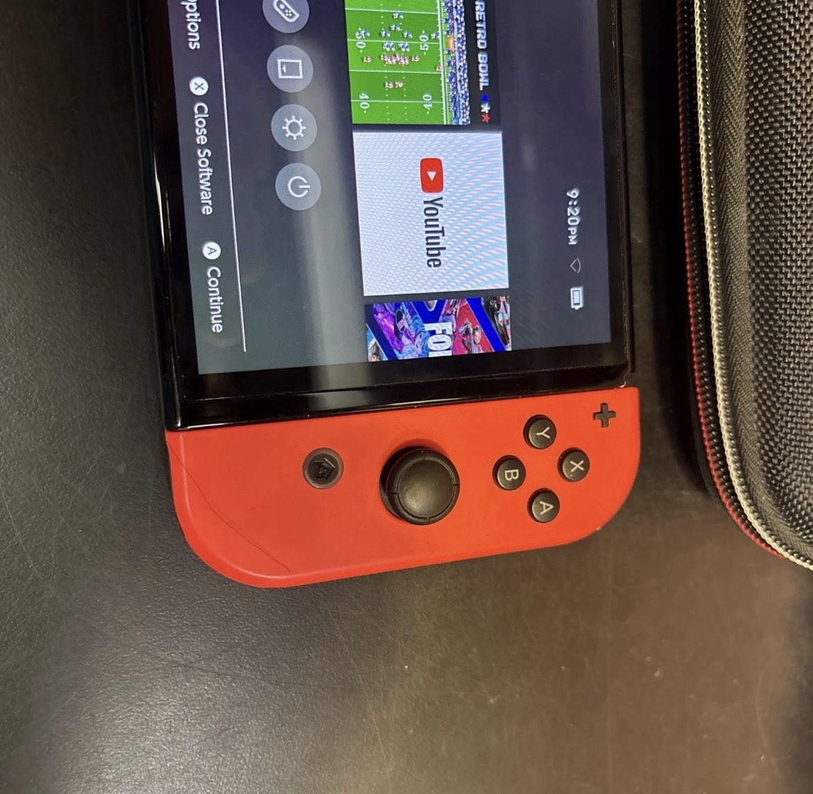 Nintendo – Switch OLED Console with Blue & Red Joycons Works Perfect!