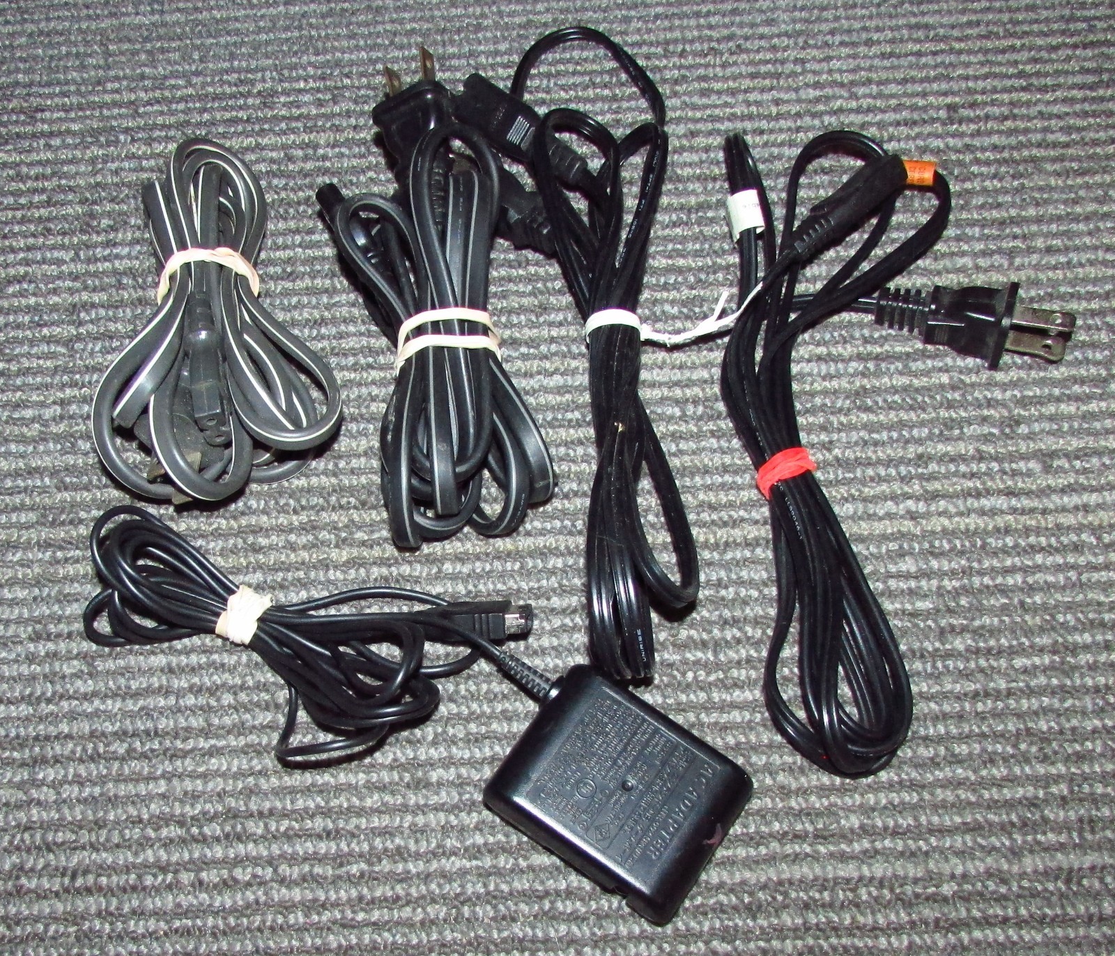 Lot of 24 Video Game Console AC Power Supplies – Nintendo – Playstation – Xbox