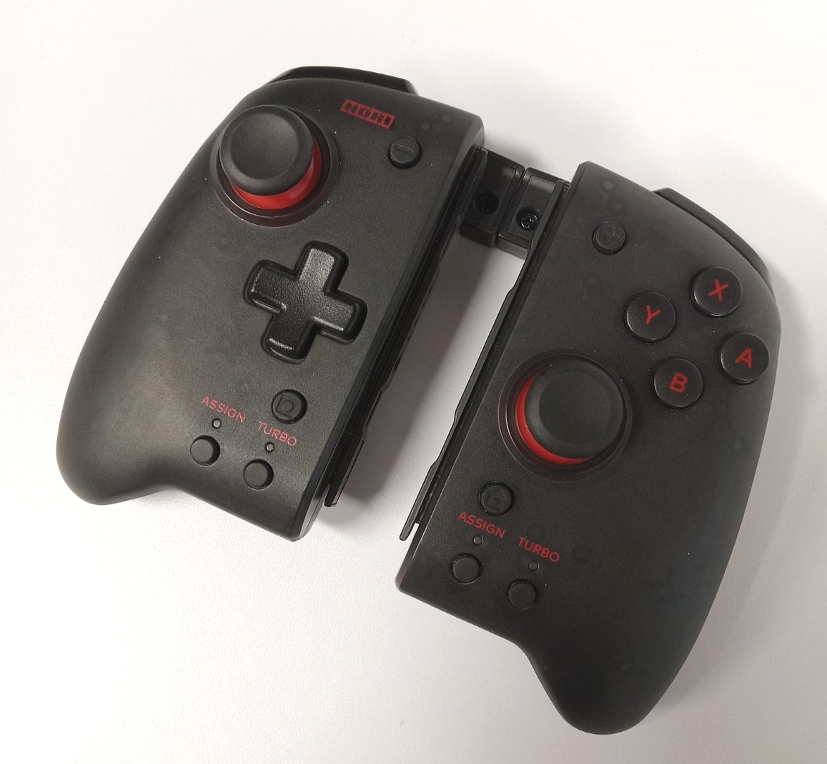 Nintendo Switch 1st Gen V1 Console Tablet w/ Hori Split Pad Controller #1