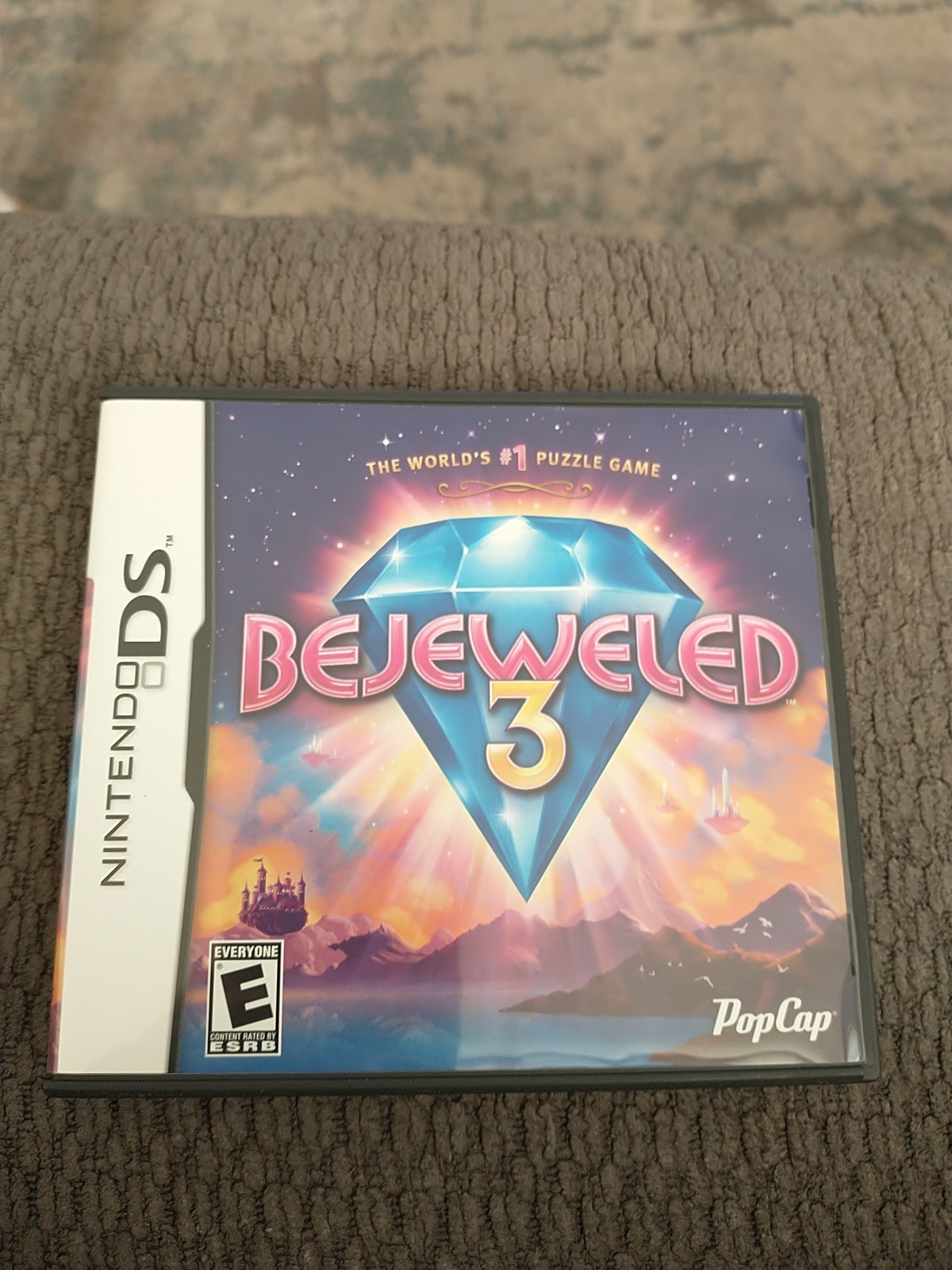 Bejeweled 3 (Nintendo DS, 2011) Complete With Box And Manual Clean / Mint
