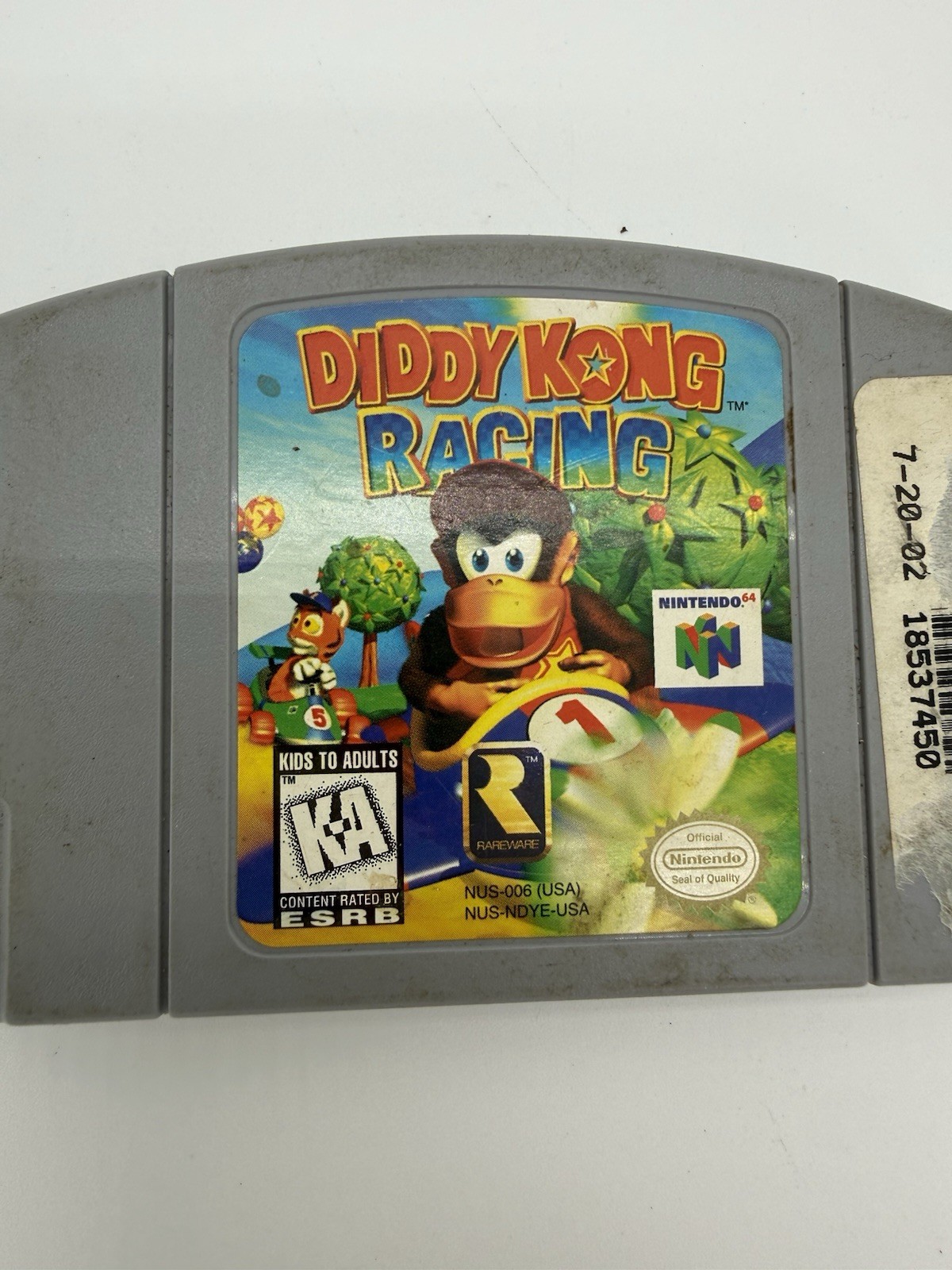 Diddy Kong Racing (Nintendo 64, 1997) Cartridge Only Tested Working