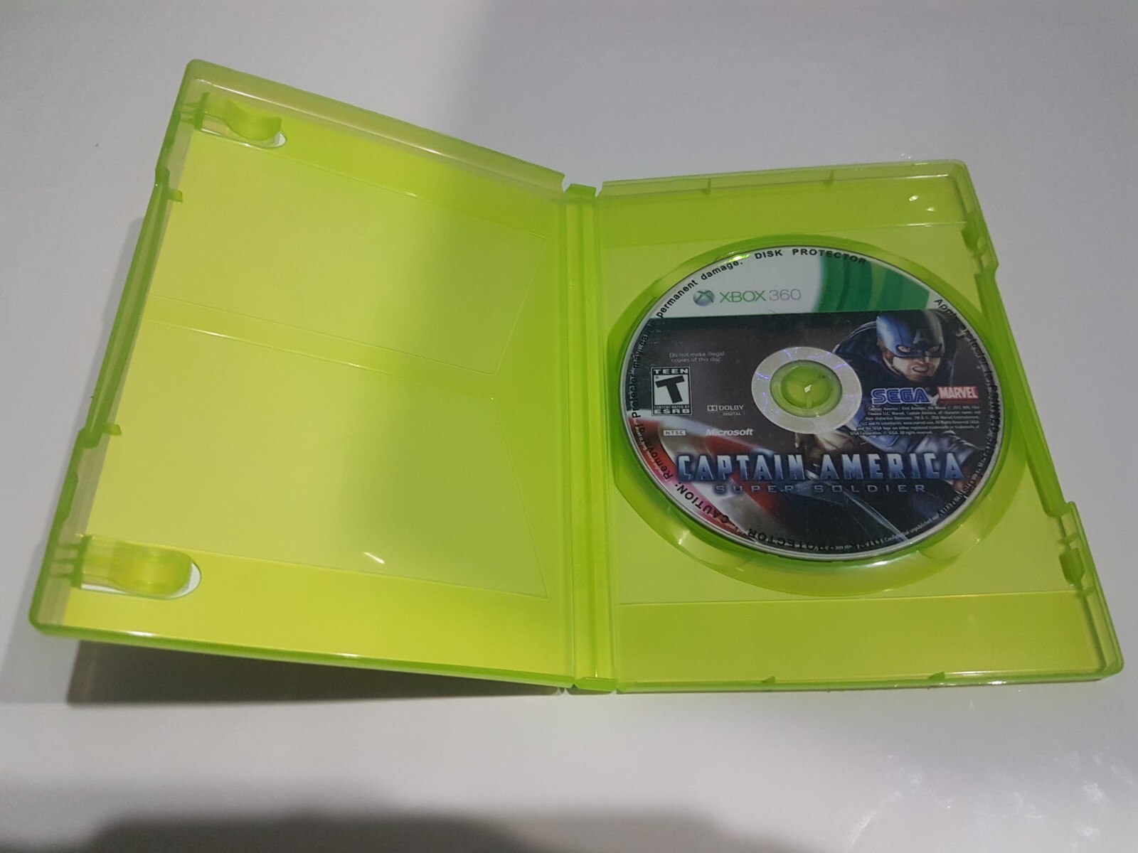 Captain America: Super Soldier [Xbox 360] [2011] [No Manual!]
