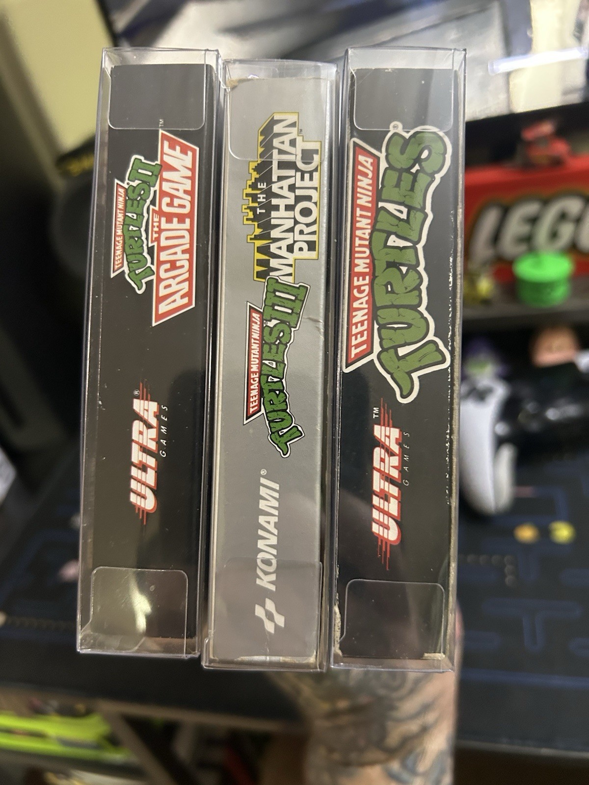 NES CIB TMNT 1 2 and 3 Nintendo Entertainment System Games Authentic Complete