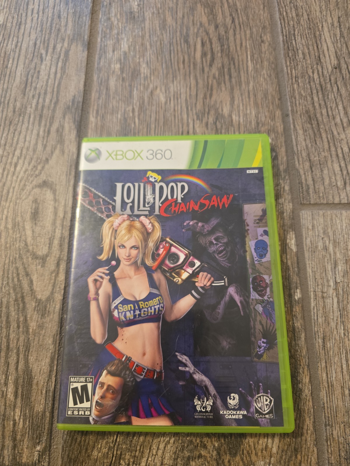 Lollipop Chainsaw (Xbox 360). Tested & Working COMPLETE FREE SHIPPING