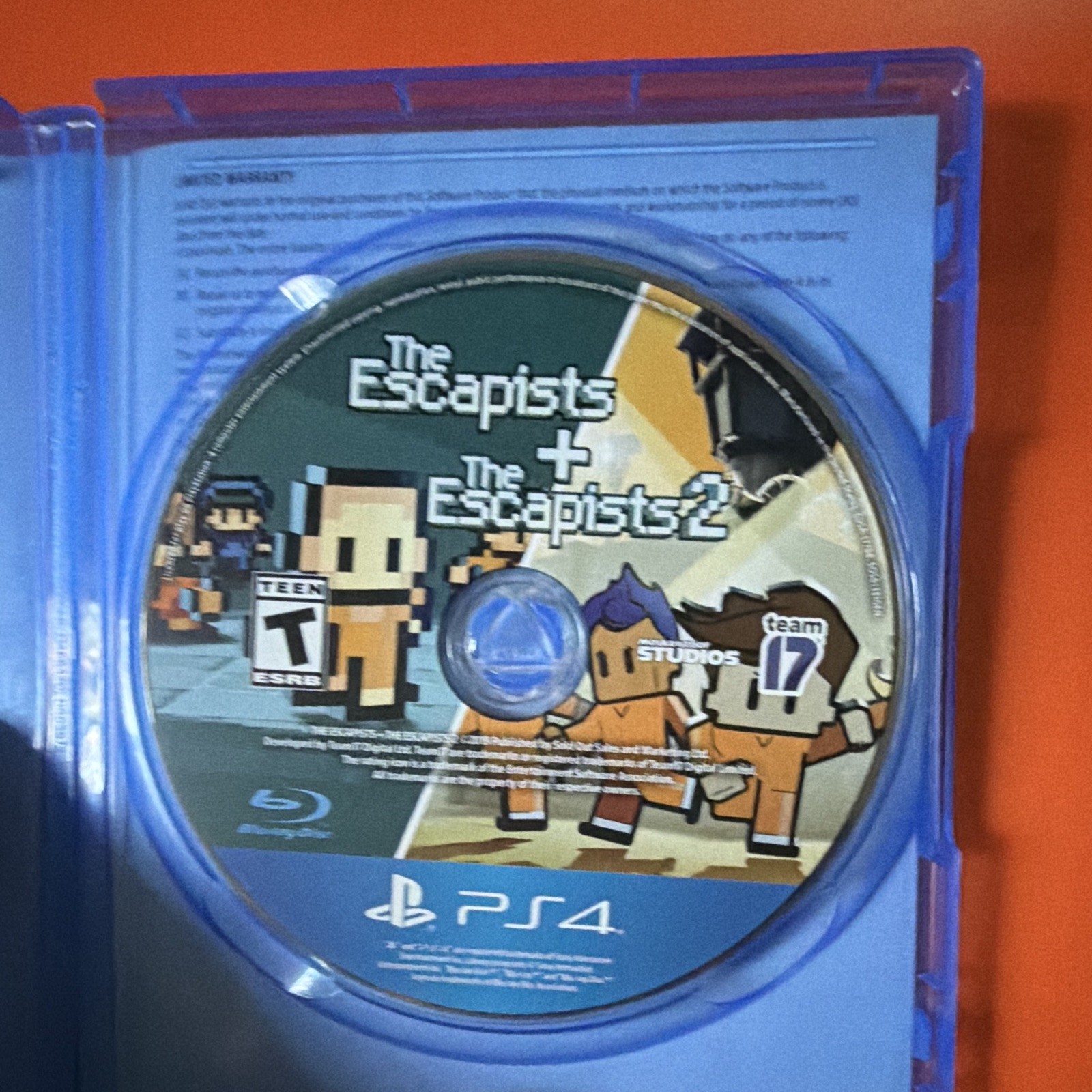 Team17 The Escapists + The Escapists 2 PS4 T Teen Multiplayer Online