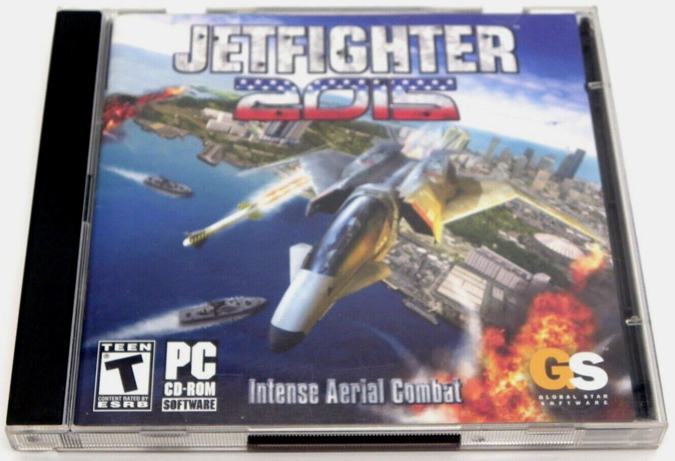 Complete Jetfighter 2015 Warplane Shooter PC CD-ROM By Global Star Software 2005