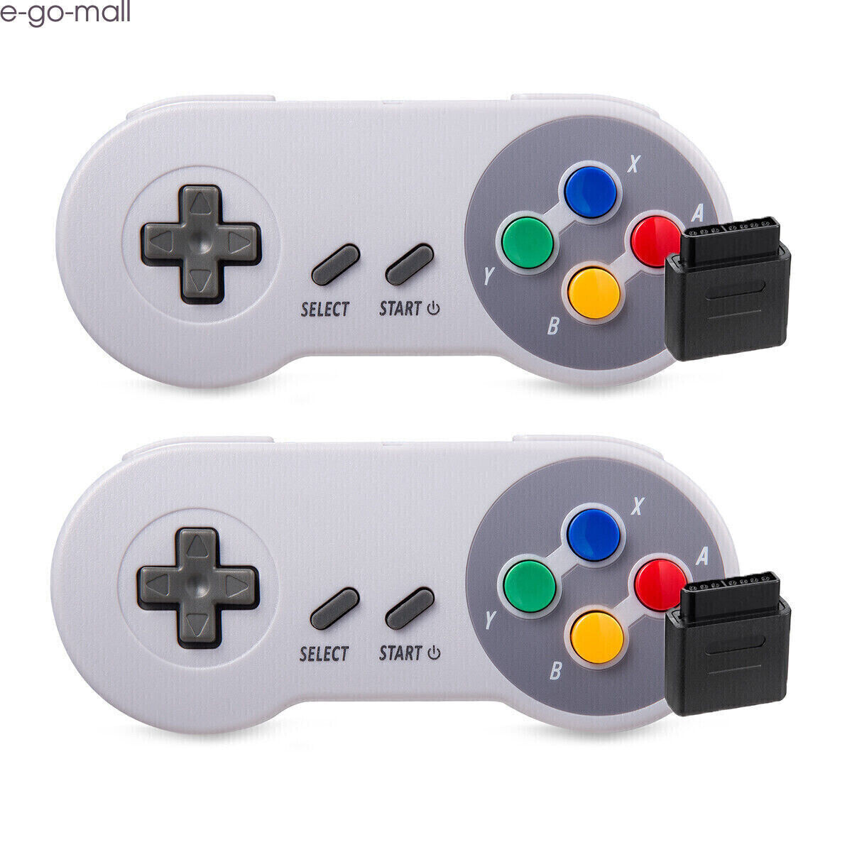 2 PACK SNES Gamepad Receiver for Super Nintendo Entertainment System Super NES