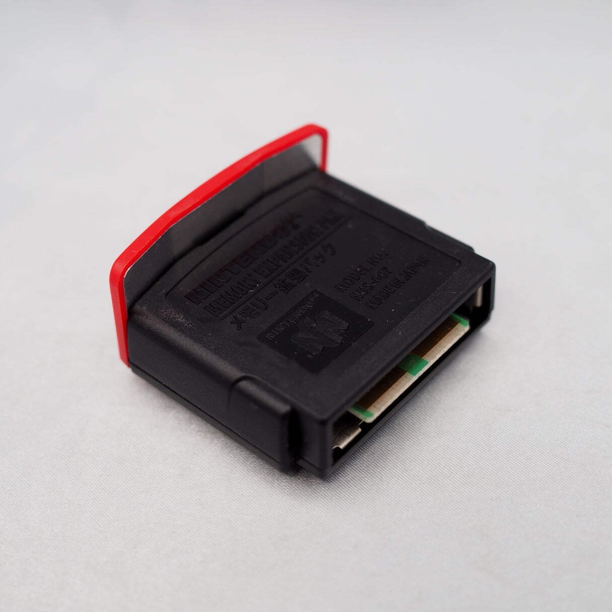 Nintendo 64 MEMORY EXPANSION PAK NUS-007 Official N64 OEM Original Tested Red