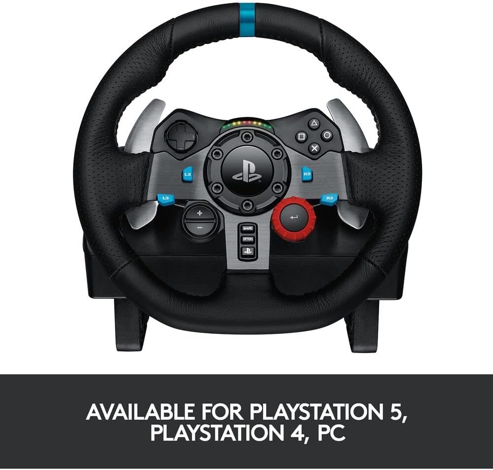 Logitech G29 Driving Force Race Wheel + Shifter Bundle For PS4 PS3