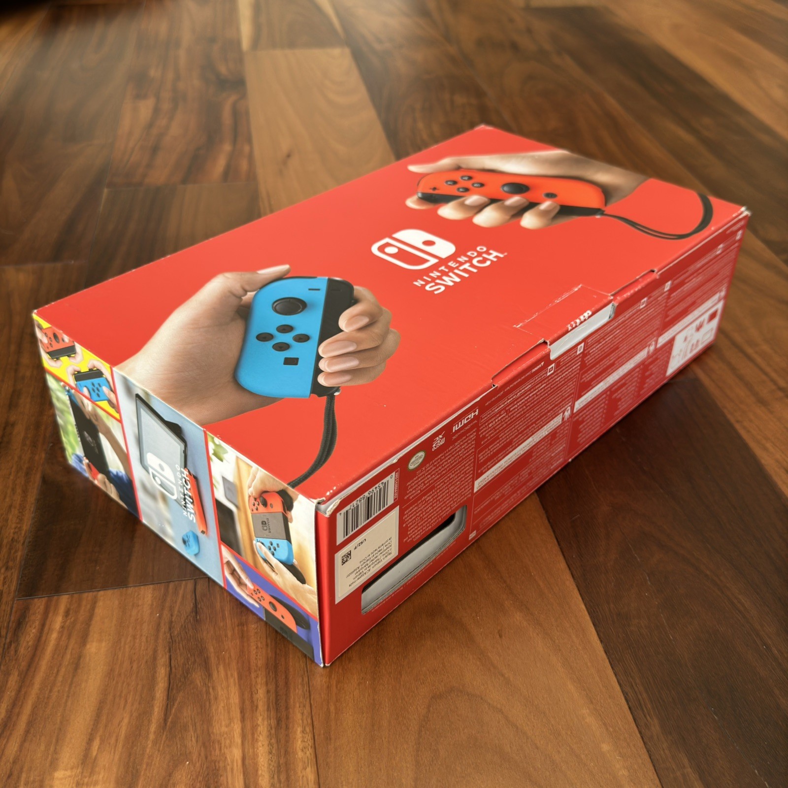 Nintendo Switch – BOX ONLY – Red & Blue Authentic Box – NO Console