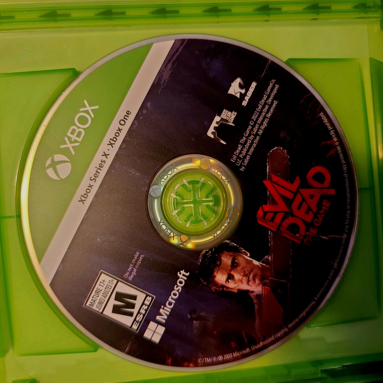 Evil Dead: The Game (Xbox Series X, 2022) Complete Clean