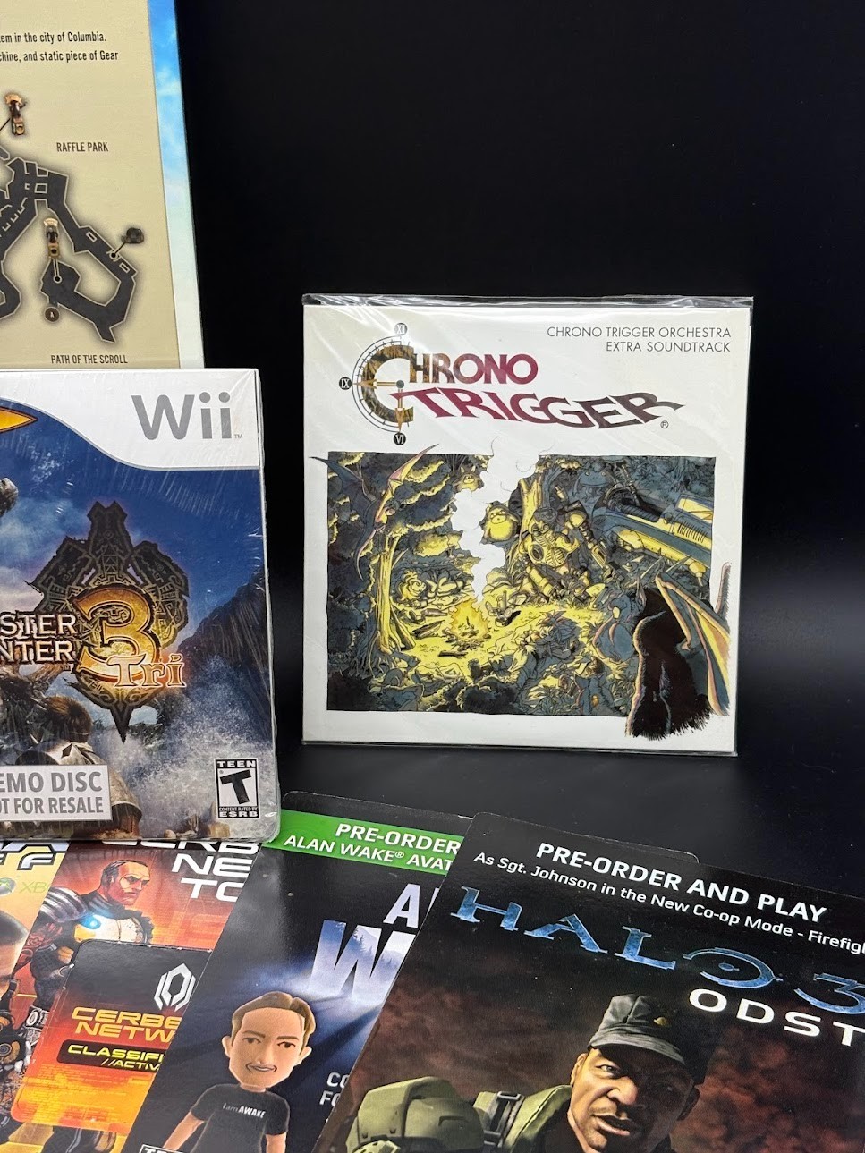 GameStop Promos / Video Game Collectibles bundle – Chrono Trigger, Bioshock, ETC