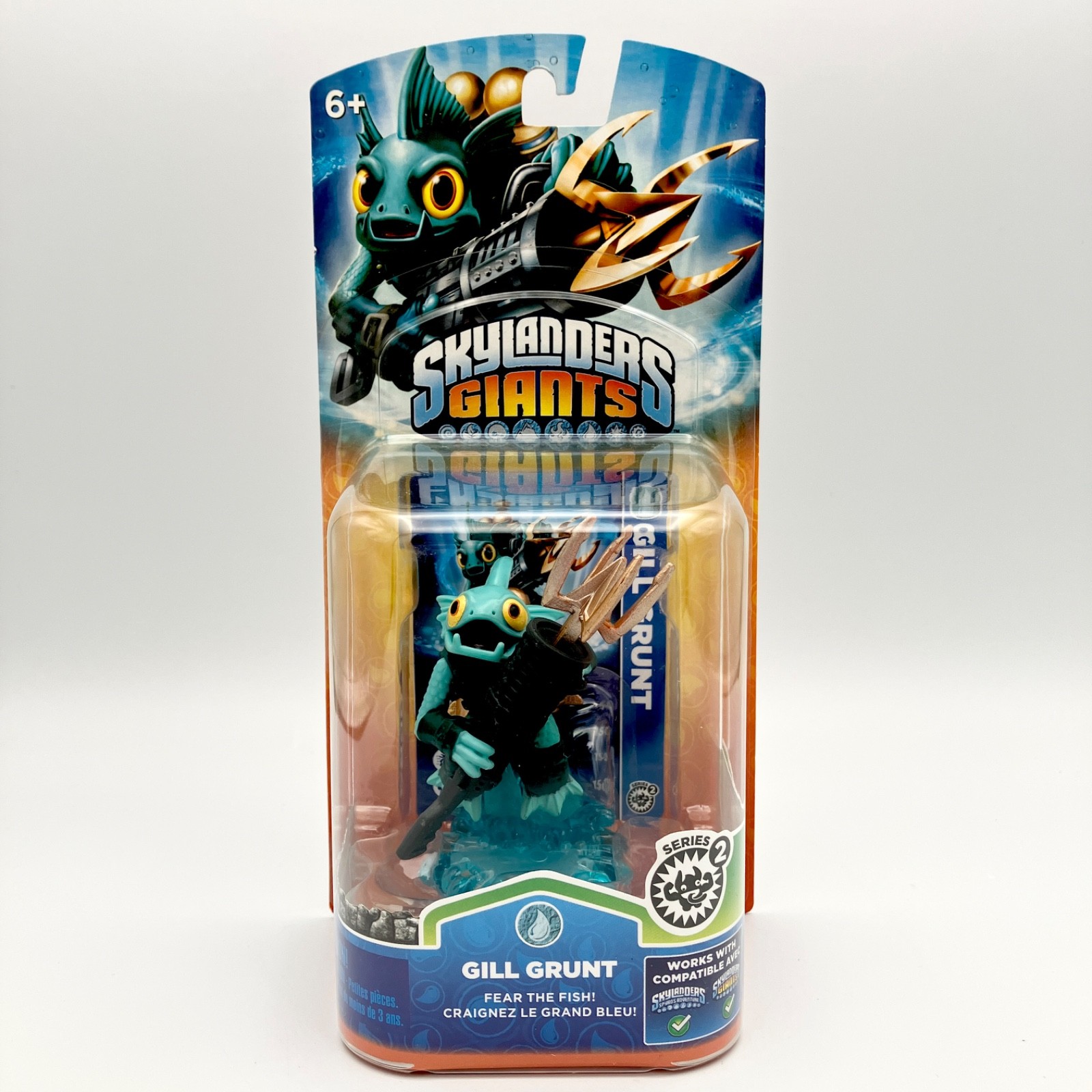 Skylanders Giants Gill Grunt Series 2 Figure NIB Activision NEW SEALED