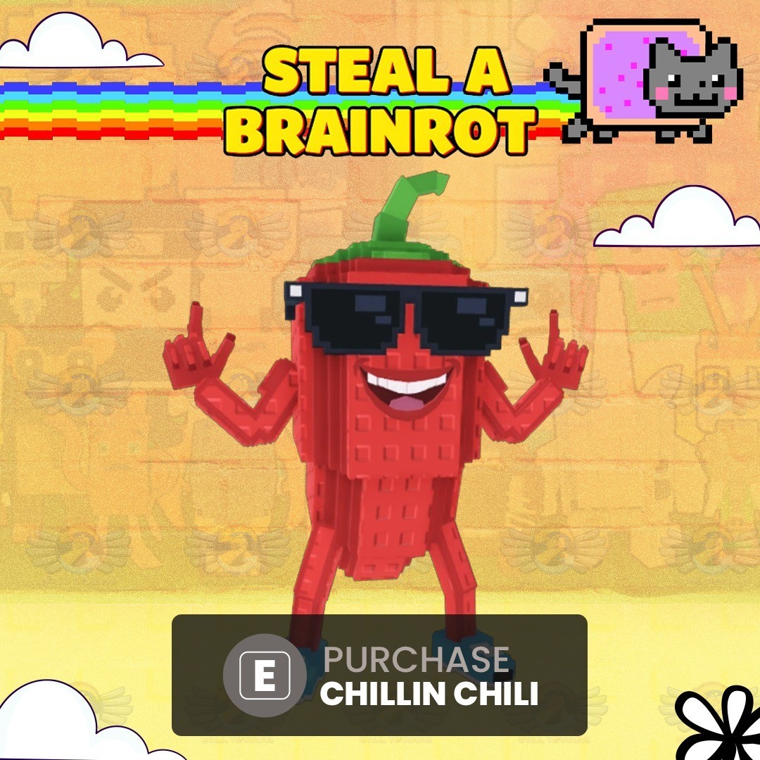 Secret Chillin Chili- Steal a Brainrot