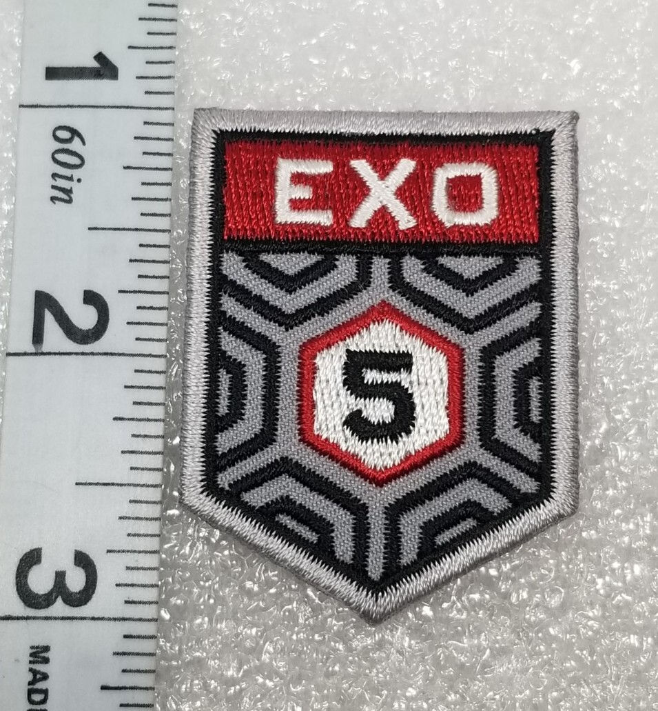 Niantic Labs Ingress 2017 Exo 5 Challenge Coin, Iron On Patch & Pin Lot