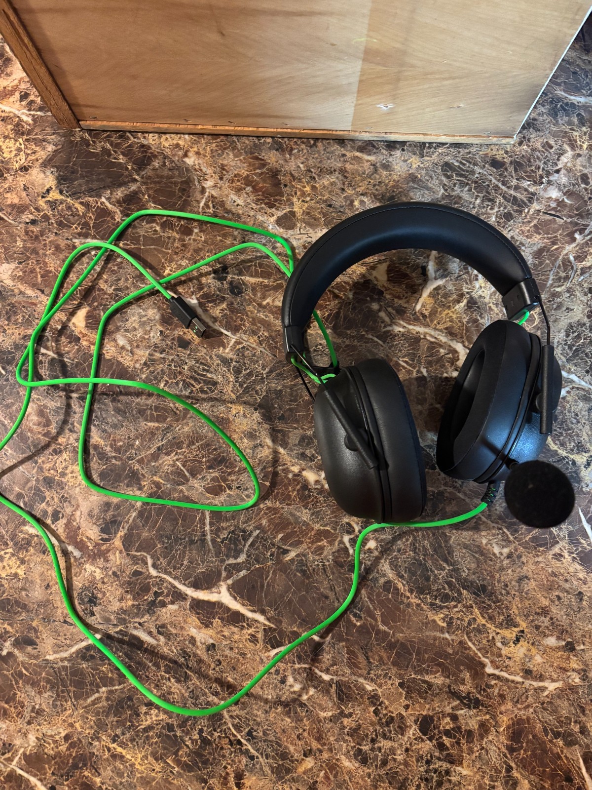 Razer BlackShark V2 X Headset – USED – Black – Wired Over‑Ear Gaming Audio USB