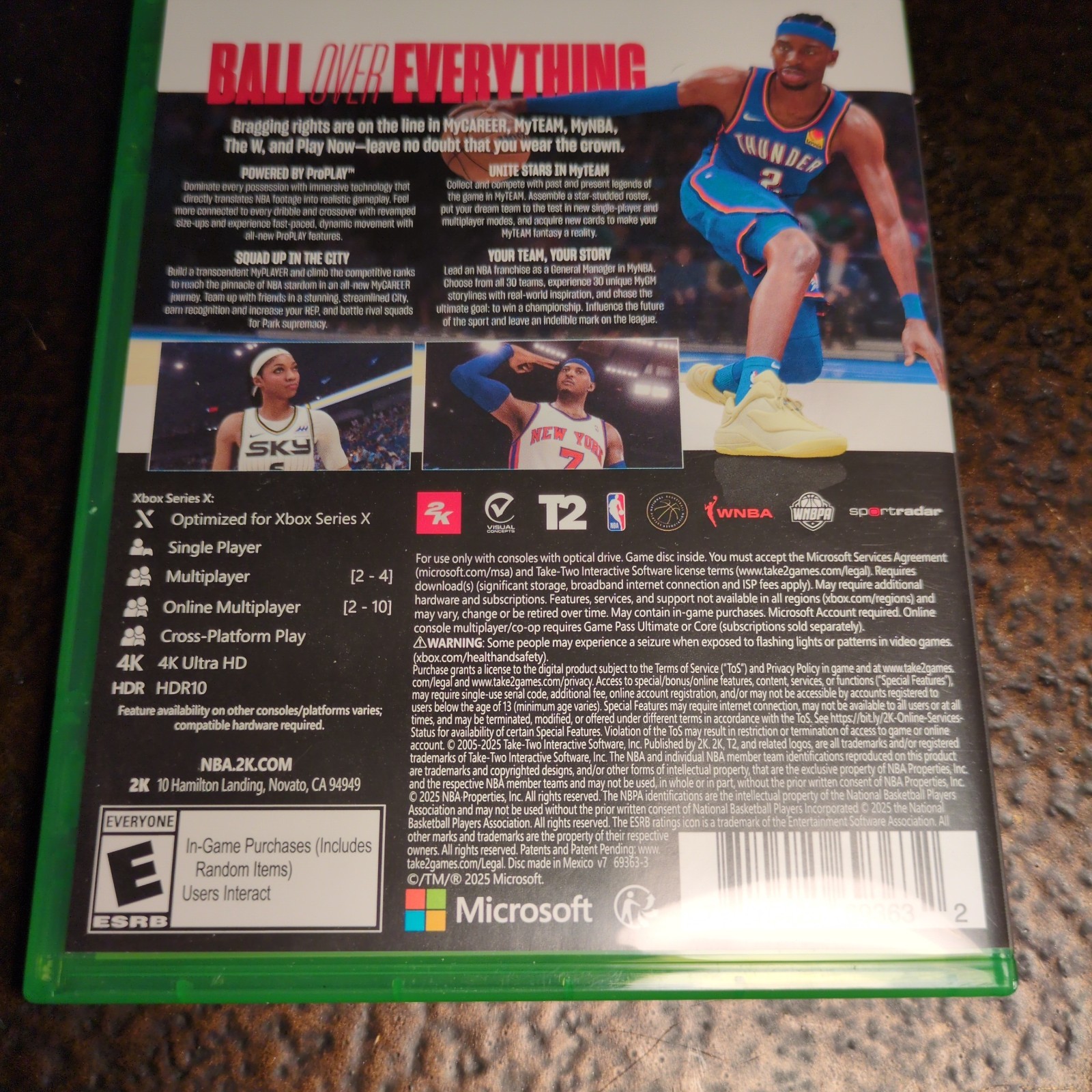 NBA 2K26 – Microsoft Xbox Series X|S