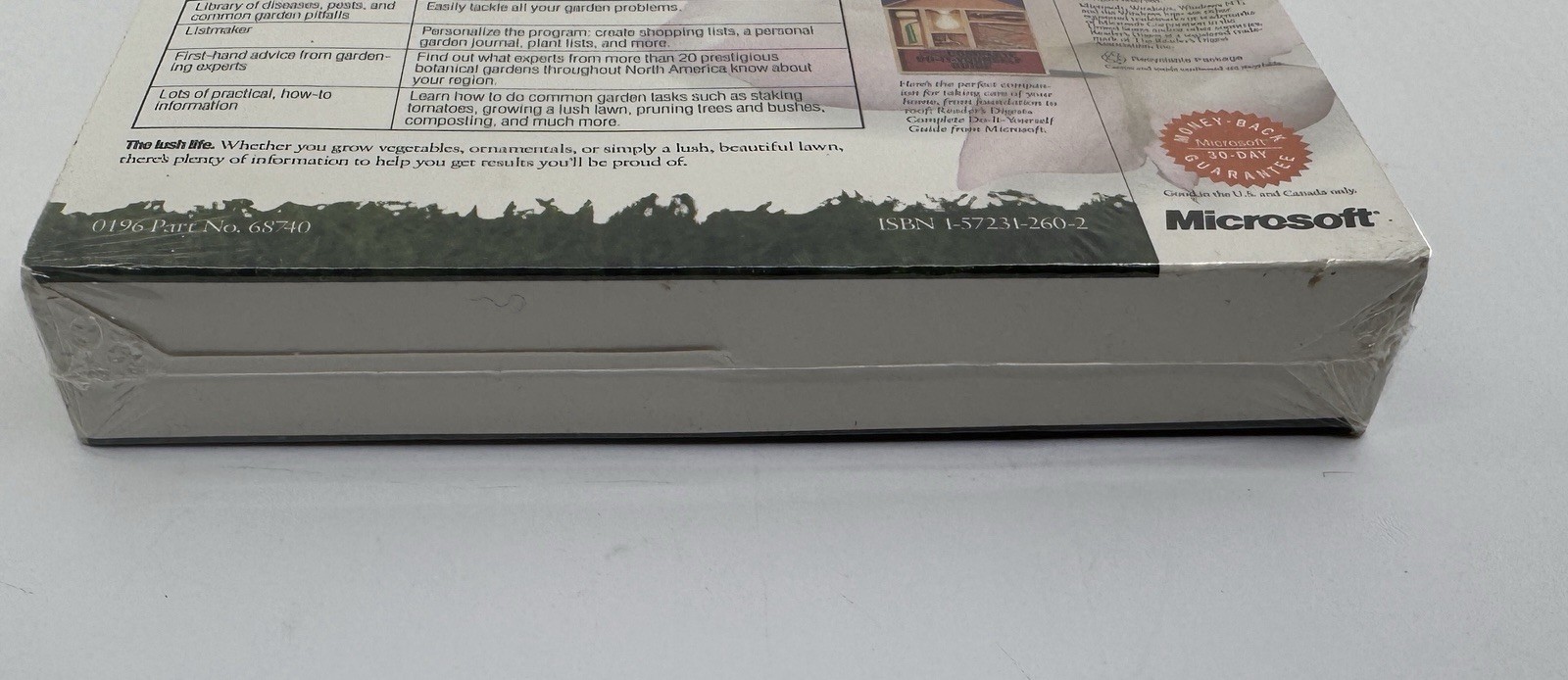 Vintage Microsoft Home Complete Gardening Big Box PC Windows 95 CD-ROM Sealed