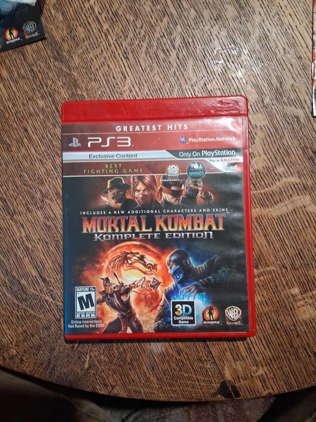Mortal Kombat Komplete Edition Sony PlayStation 3 PS3 – Complete In Box