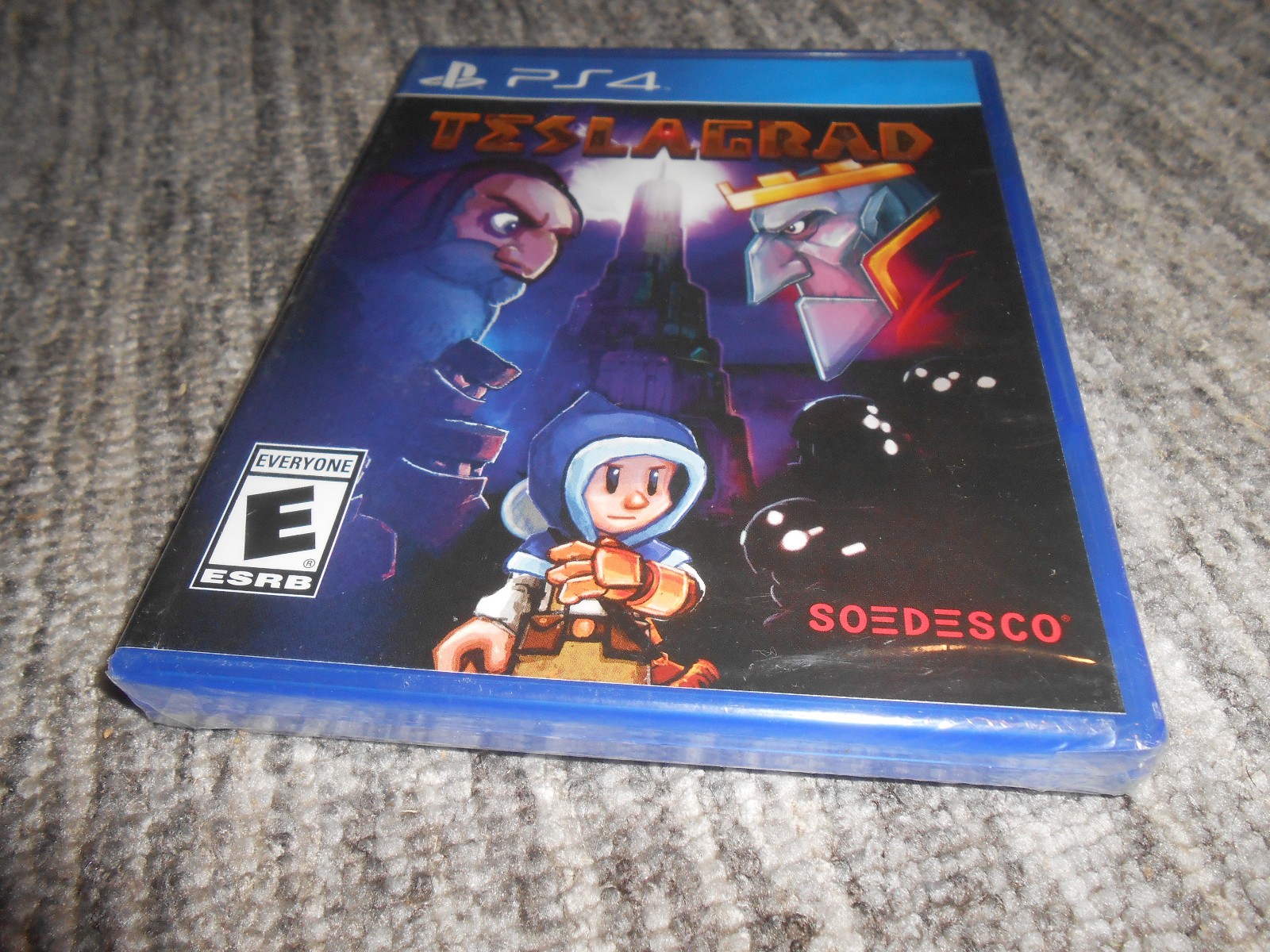 Teslagrad (Sony PlayStation 4, 2015) PS4 Soedesco Puzzle Platformer – New Sealed