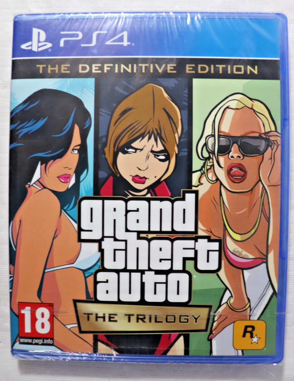 Grand Theft Auto Trilogy Definitive Edition PS4 GTA Rockstar PlayStation 4 New
