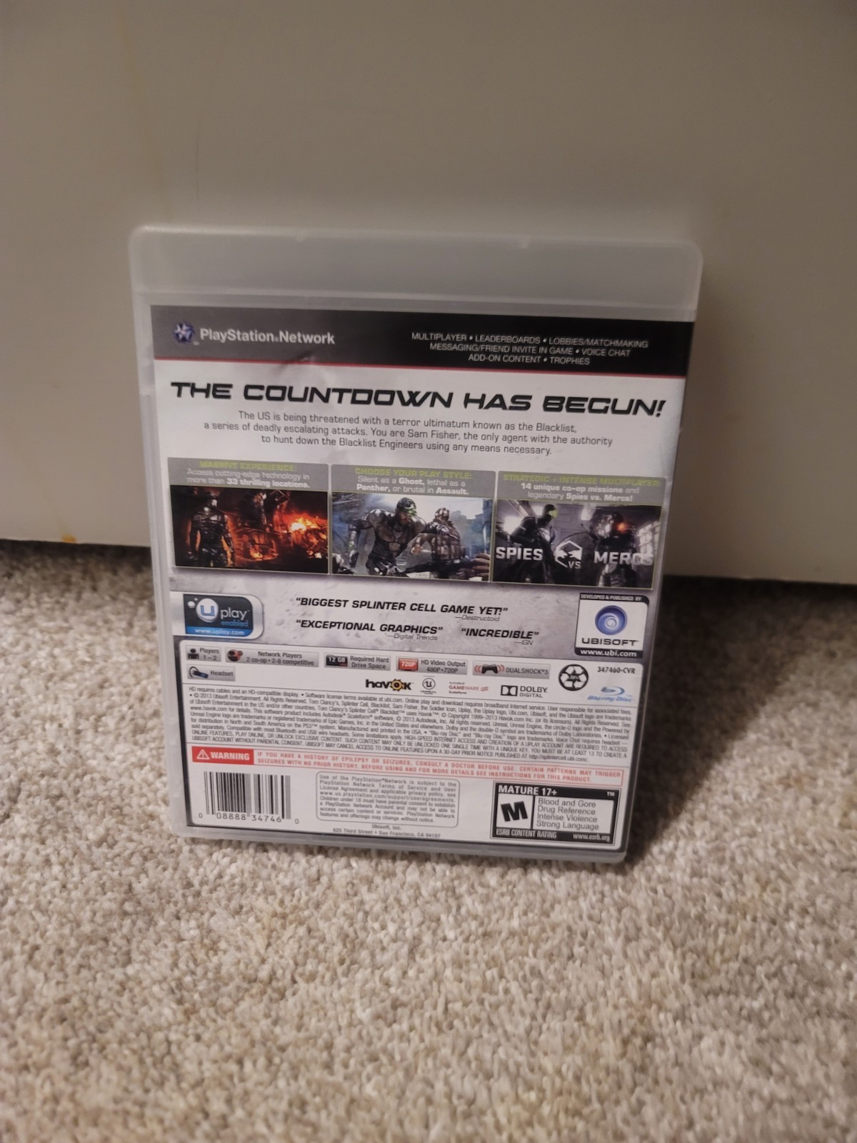 Sony PlayStation 3 Slim Console With 10 Games Work Great,third Party Controller