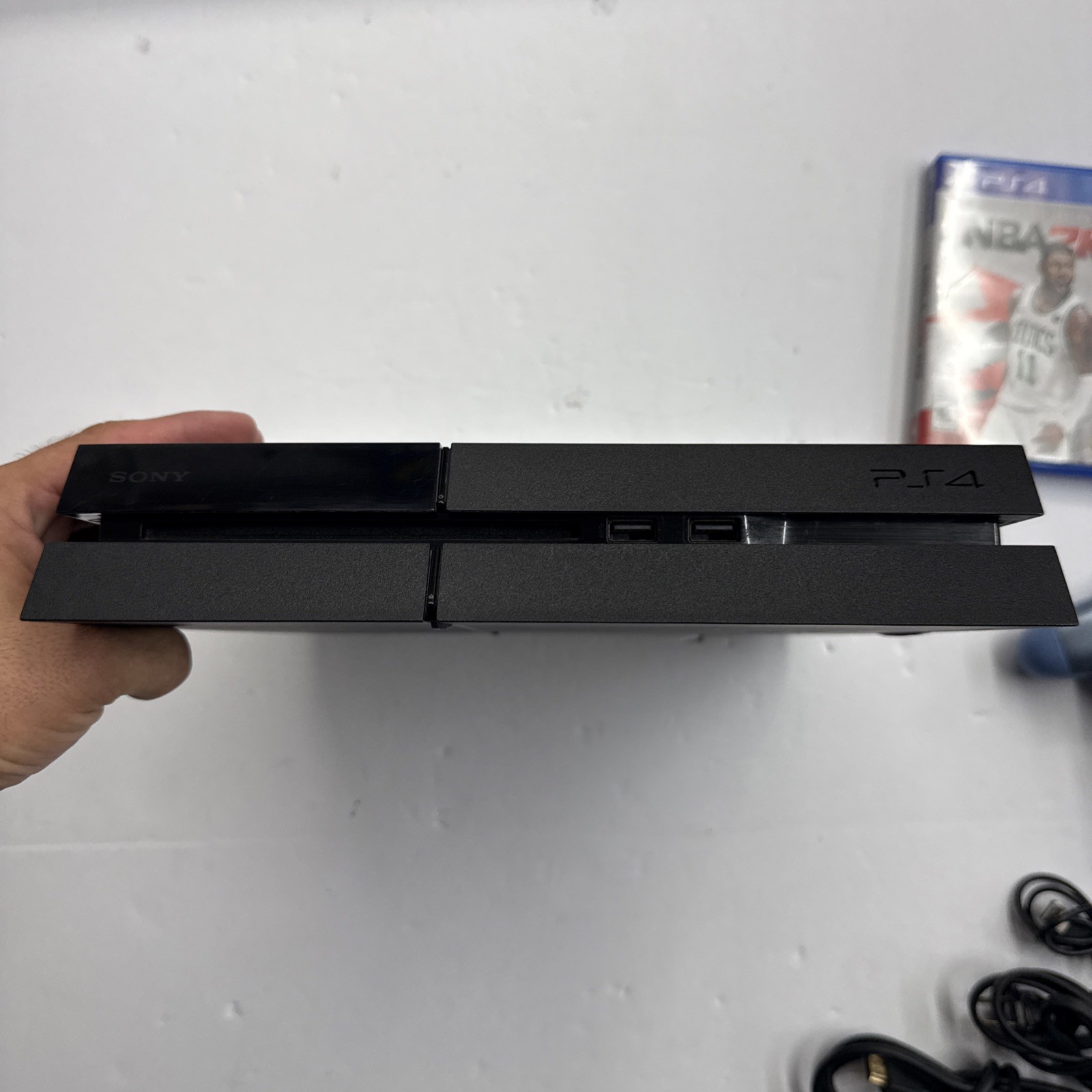 PS4 – Sony PlayStation 4 500GB Gaming Console – Black Complete Tested #2903