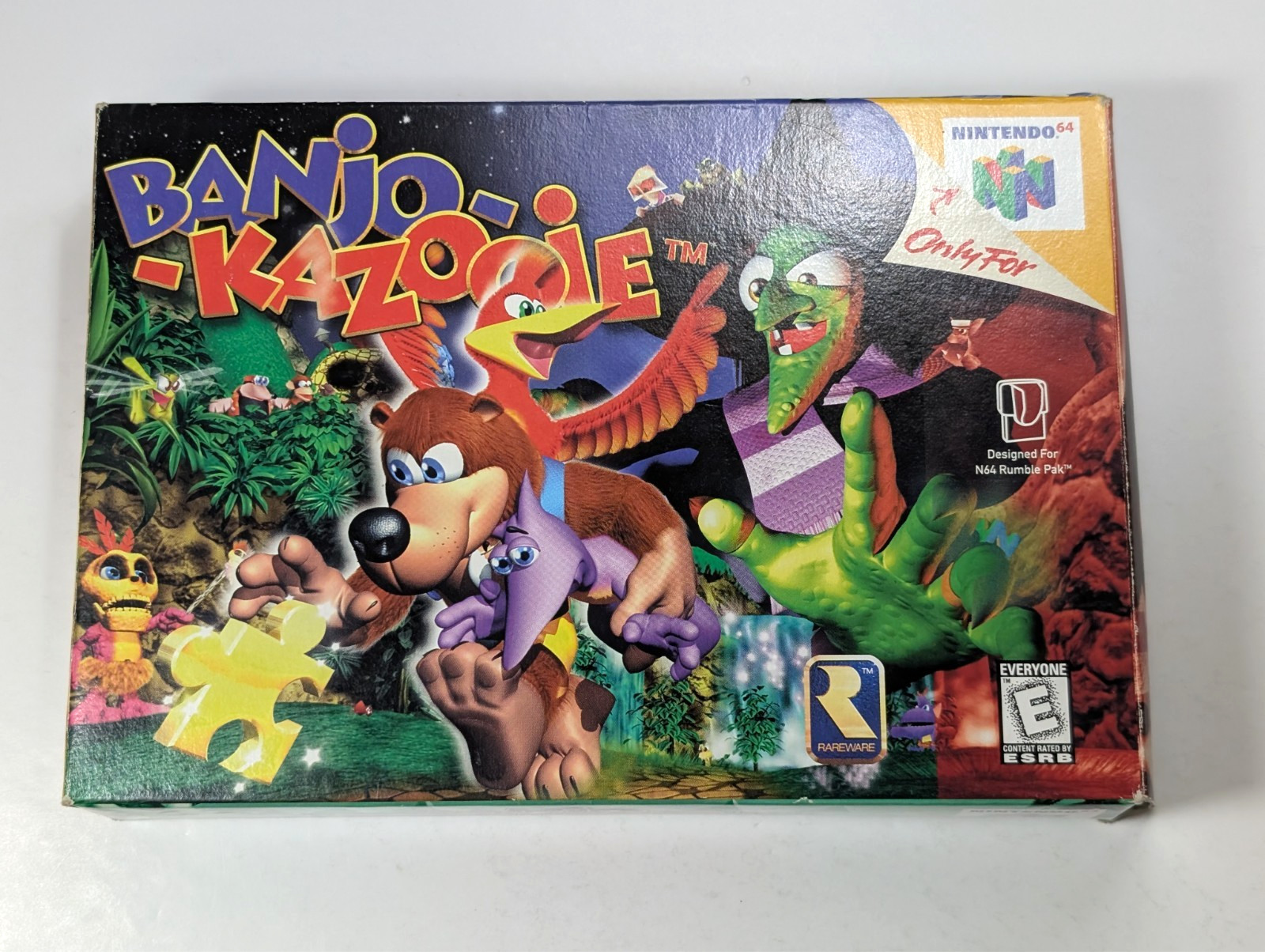 Banjo Kazooie Nintendo 64 N64 in box authentic