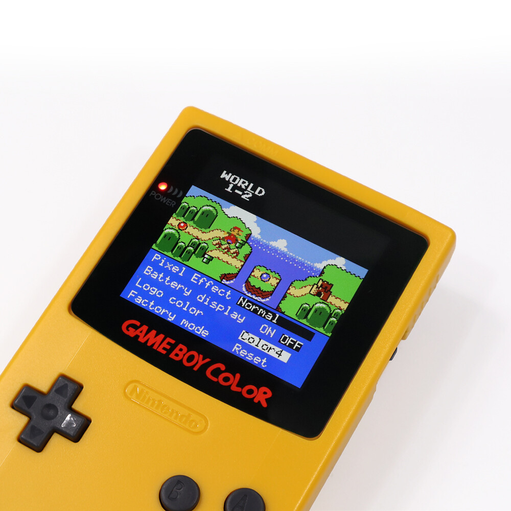 DIY HD 720P HDMI TV Out RETRO PIXEL GBC Q5 IPS LCD Backlight KIT For GBC