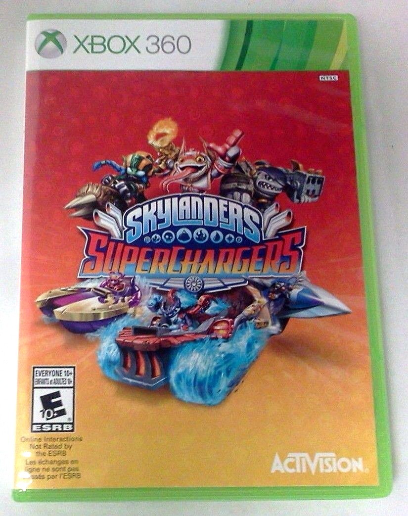 * Microsoft Xbox 360 Activision SuperChargers Super Chargers Skylanders 👾