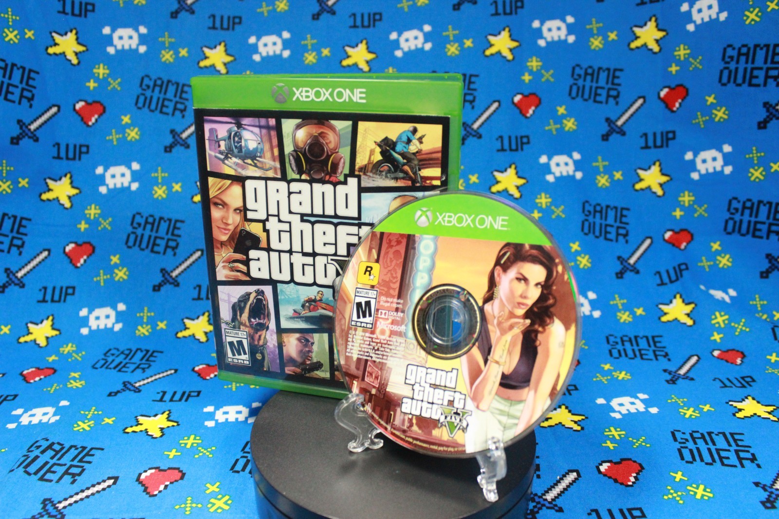 Grand Theft Auto V (Microsoft Xbox One, 2014) CIG – W/ MAP – TESTED!