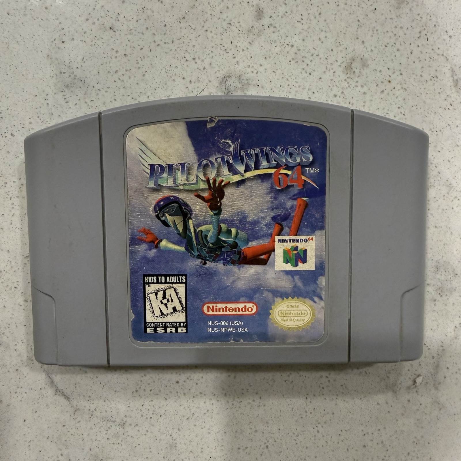 Pilotwings 64 Nintendo 64 N64 Hong Kong Variant – Tested & Working – Authentic